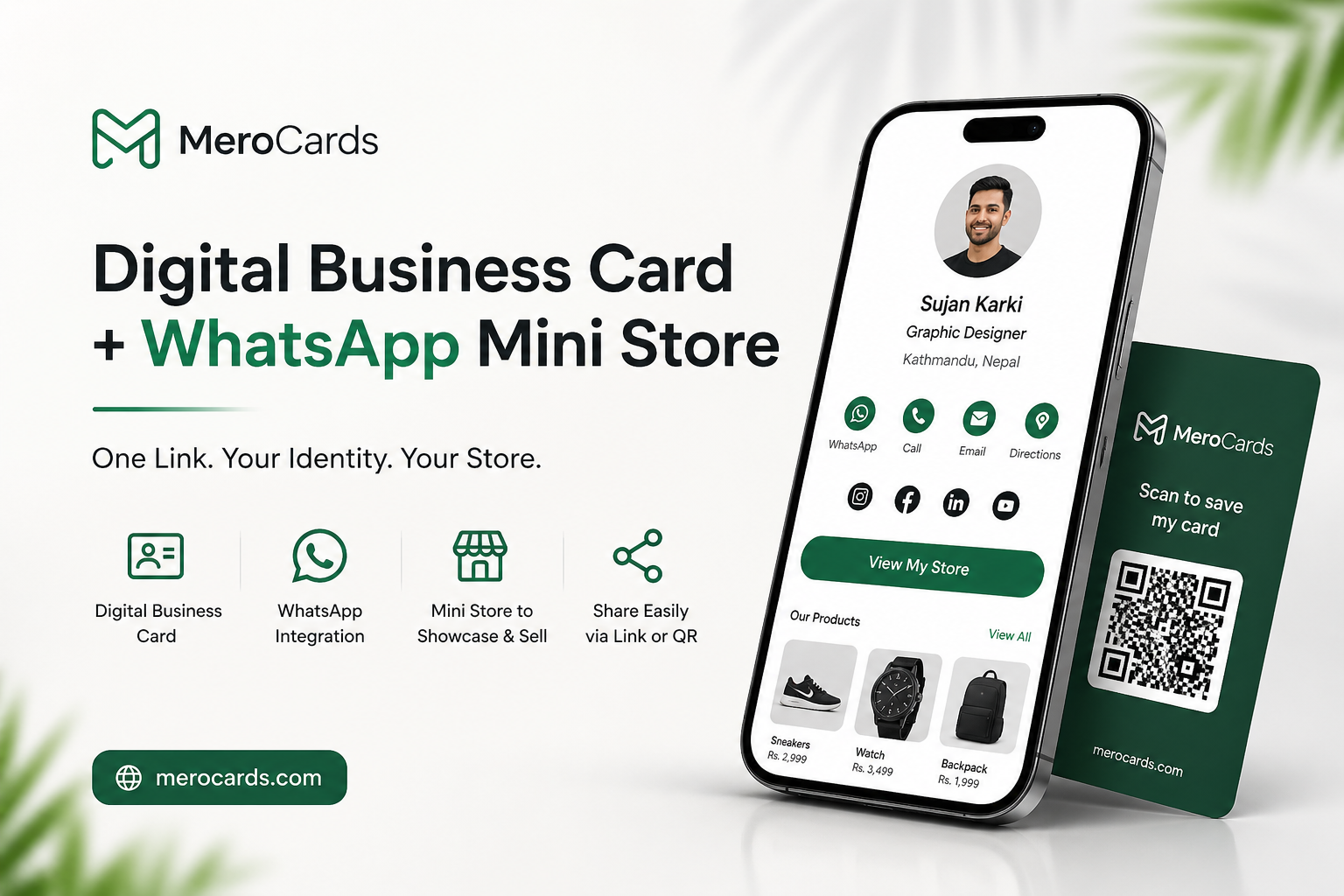 The Future of Networking in Nepal: Digital Business Cards + WhatsApp Mini Store